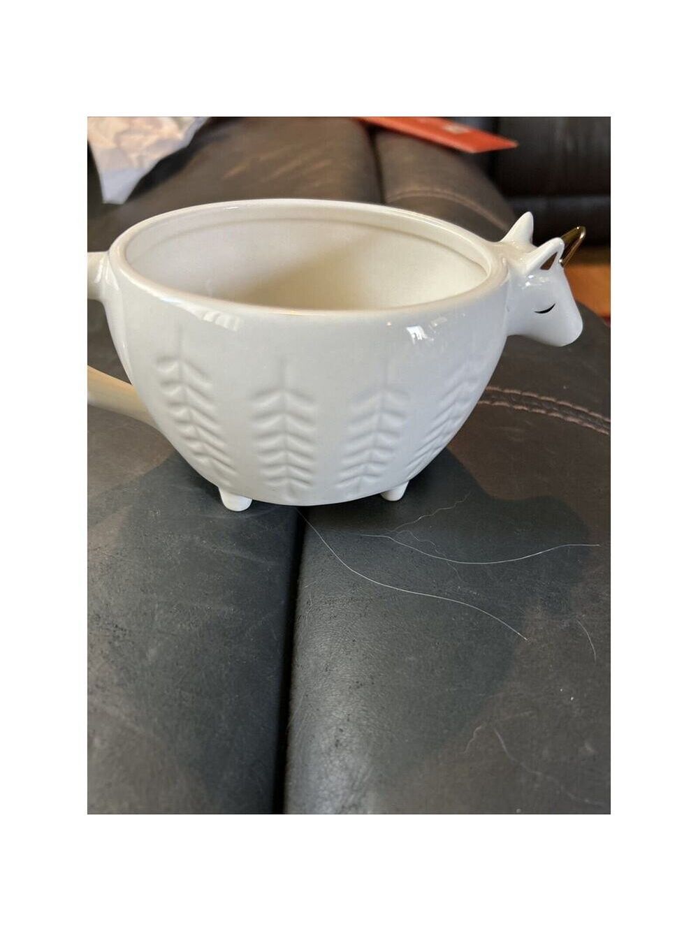 Unicorn With Gold Horn Mug Opalhouse Stoneware
